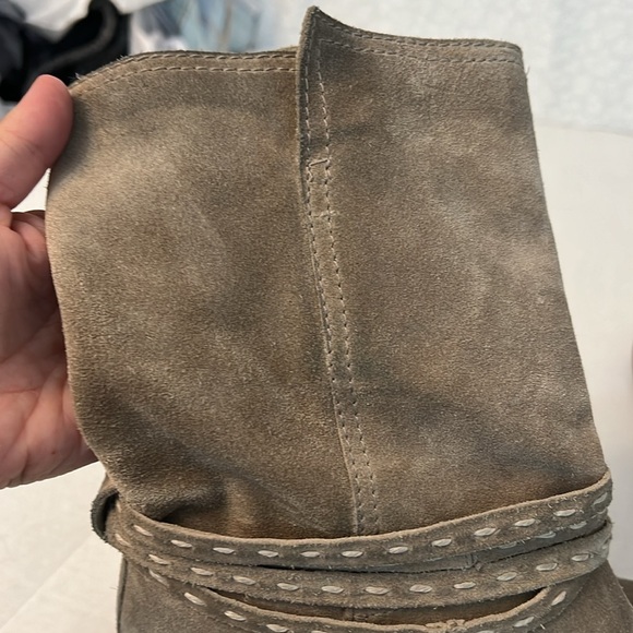 FRYE WOMENS CARA PICKSTITCH MID BOOT 8 - Picture 16 of 16